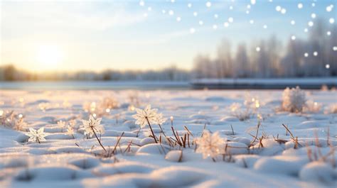 Premium AI Image | snowflake background HD 8K wallpaper Stock ...