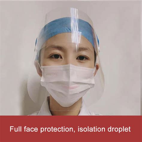 Protective Adjustable Anti Droplet Dust Proof Full Face Cover Mask