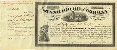 At Auction: Standard Oil Company