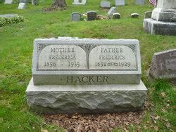 Frederick Hacker Find A Grave Memorial