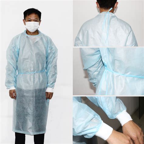 Surgical Gown Medical Waterproof Plastic SMS Non Woven Fabric