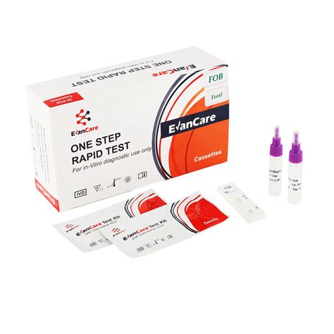 Fob Test Tes Test Test Test 1 Step Fecal Occult Blood Fob Rapid Test