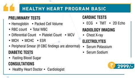 Health Check Apollo Cvhf Heart Institute