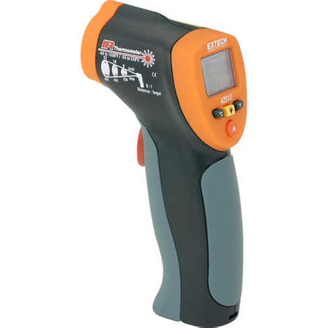 Extech Dual Laser IR Thermometer Without NIST Certificate Model 42512