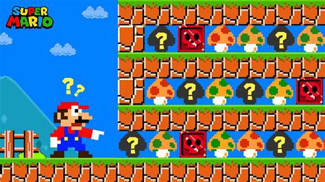 What Happened If Mario Collects Mystery Mushrooms In New Super