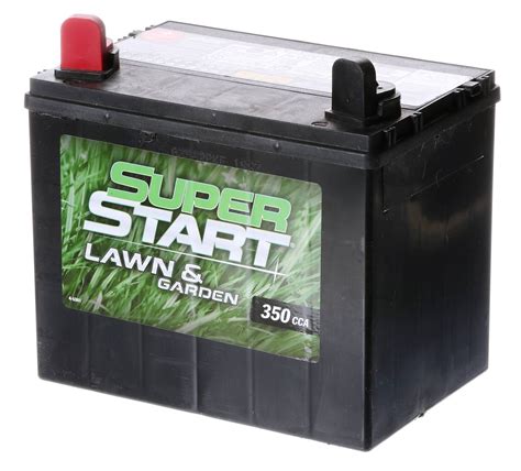 Super Start Lawn Garden Group Size U1 L Shaped Battery