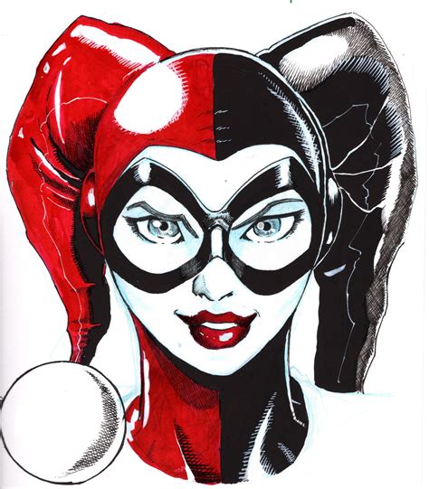 Harley Quinn Cartoon To Draw