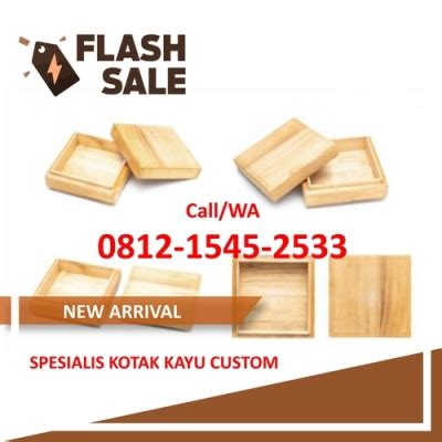 O812 1545 2533 Pengrajin Box Kayu Custom Box Kotak Kayu