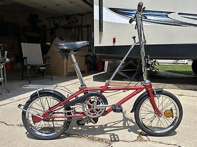 Vintage Dahon 3 Folding Bicycle LA California USA Made Compact Fold