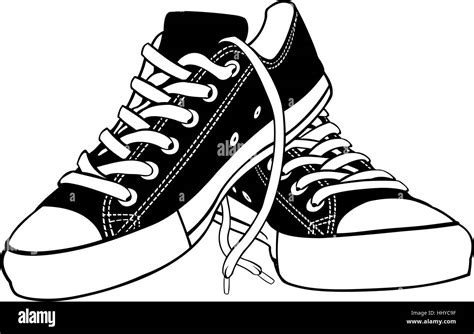 Shoes Clipart Black And White