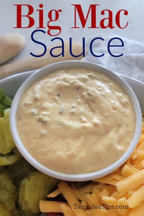 Copycat Mcdonald S Big Mac Sauce Recipe Tammilee Tips Artofit