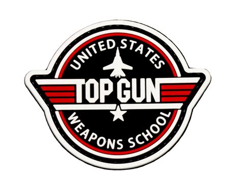 Top Gun Fighter Weapons School Patch - PVC Morale Patch