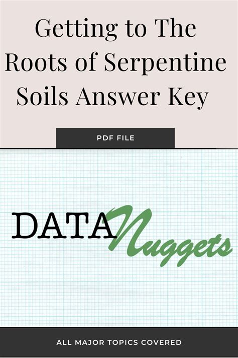 Data Nugget The Case Of The Collapsing Soil Answer Key