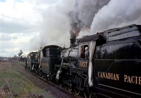 Railpictures Ca Bill Thomson Photo The Famous CPR Triple Header