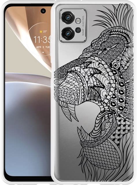 Motorola Moto G Hoesje Leeuw Mandala Designed By Cazy Bol