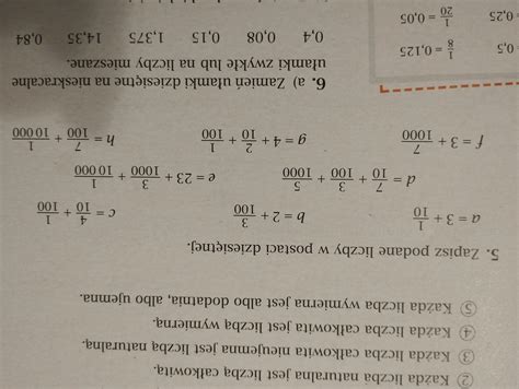 Zadanie 5 matematyka klasa 7 str 11 Proszę o szybką odpowiedź