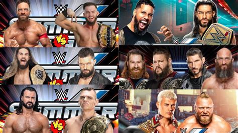 WWE Summer Slam 2023 All Matches List WWE Summer Slam 2023 Match Card