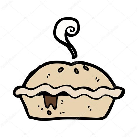 Meat pie cartoon ⬇ Vector Image by © lineartestpilot | Vector Stock ...