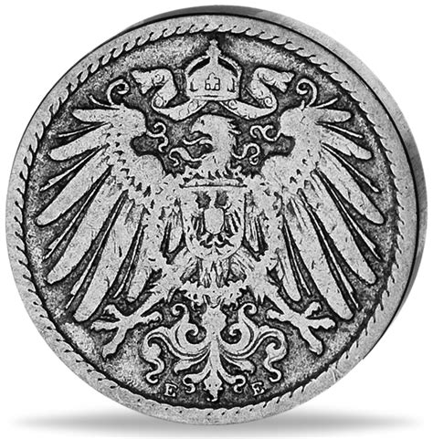 Deutsches Kaiserreich Pfennig Gro Er Adler J Ger