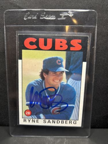 1986 Topps Ryne Sandberg Auto JSA CERTIFIED CUBS 690 EBay