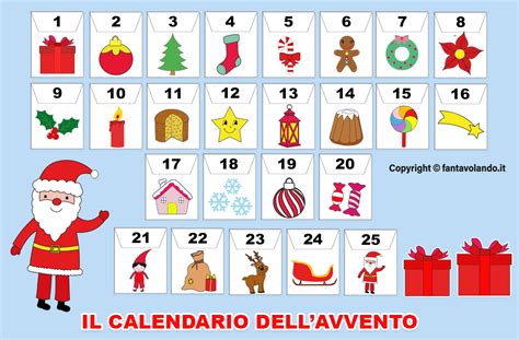 Il Calendario Dell Avvento Con Le Sorprese Fantavolando