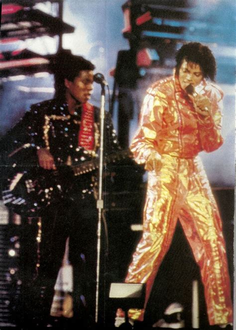 Mj The Gold Orange Outfit Was One That Tore Away To Reveal Another Outfit Underneath Which All