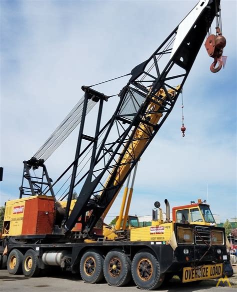 Lorain Mc 7125 125 Ton Lattice Boom Conventional Truck Crane For Sale