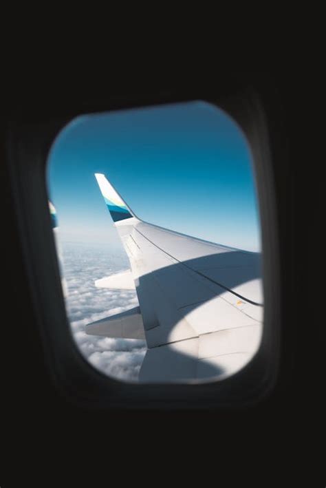 Airplane Window Seat View · Free Stock Photo