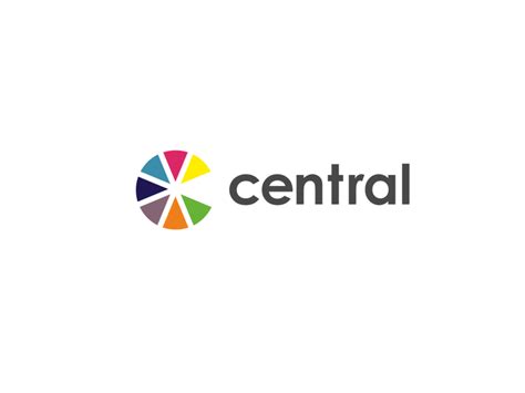 central logo  communication agency dribbble