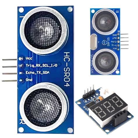 Jual Hc Sr Hy Srf Pin Ultrasonic Distance Sensor Module Ultrasonic