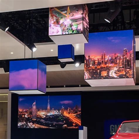 Magic Led Cube Square Video Wall Panels For Irregular Led Advertising