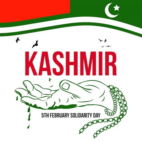 Premium Vector Kashmir Solidarity Day 5th February Vector