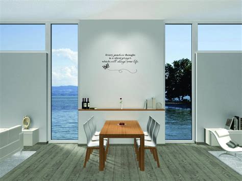 Custom Wall Decal Sticker Every Positive Thought Is A Silent Prayer