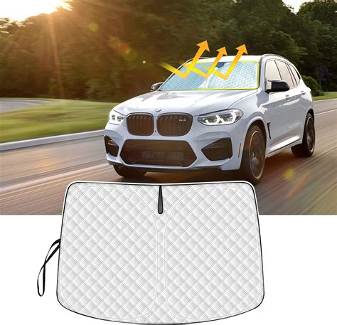 Jaronx Compatible With Bmw X G Windshield Sun Shade