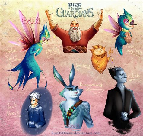 Rise Of The Guardians Fan Art By Surovosova On Deviantart Rise Of The