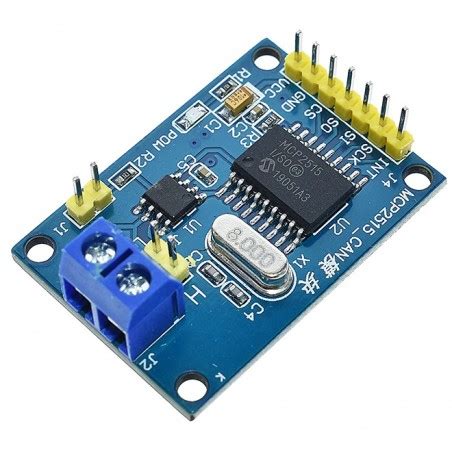 MCP2515 CAN Bus TJA1050 Receiver SPI Protocol Module