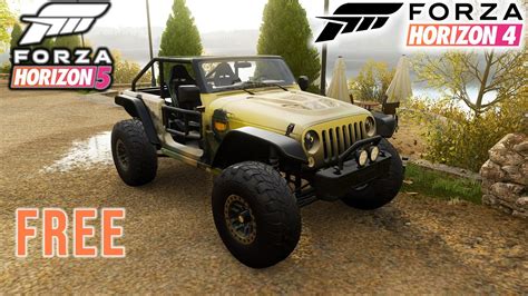 Forza Horizon 4 5 Free Jeep Trailcat Halo Infinite Edition Youtube