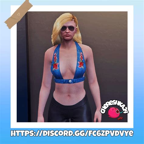 Denim Top For Mp Female Gta5