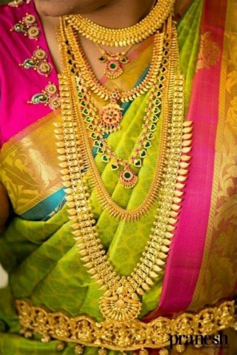 Pin By Lakshmi Saritha Mutyala On Beautiful Braidal Wear Gold