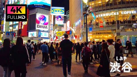 【4k】gwの渋谷 スクランブル交差点やセンター街を夜散歩 May 2023 Night Walk In Shibuya A