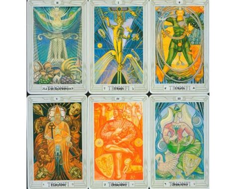 Карты Таро Aleister Crowley Thot Tarot Deck