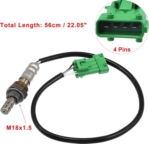 X AUTOHAUX Sensor de oxígeno para automóvil Relación de combustible de