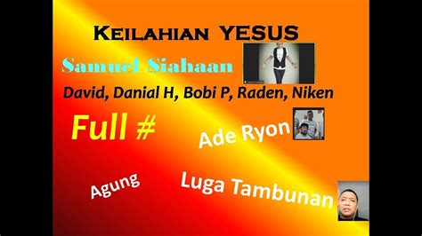 Full Samuel Siahaan Vs Luga Ade Ryon Agung N I Nyoman David