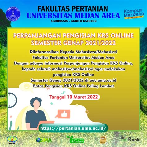 Perpanjangan Pengisian Krs Online Semester Genap Fakultas