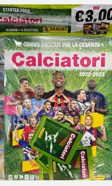 Starter Pack Calciatori Panini Album Bustine Serie A