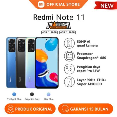 Jual Redmi Note Garansi Resmi No Repack Shopee Indonesia