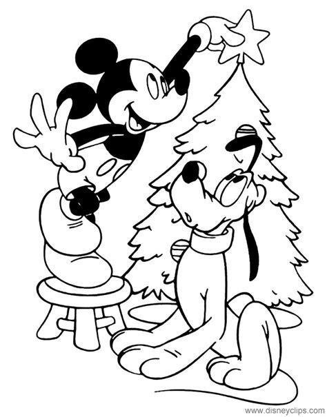 Mickey Mouse Pluto Coloring Pages Coloring Pages