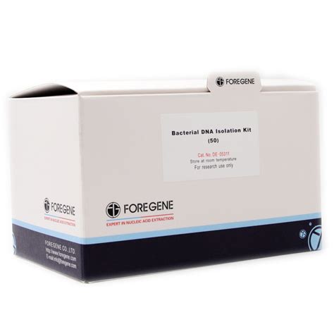 Laboratory Research Bacterial Genomic Dna Isolation Kit Xg Spin Column