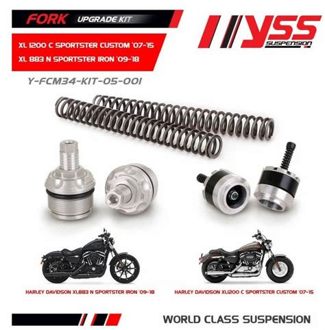 Yss Hd Xl C Sportster Custom Fork Upgrade Kit Lrl