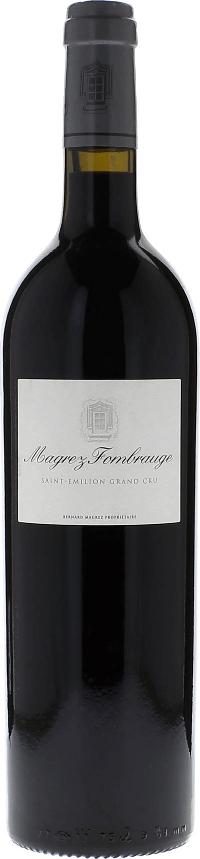 Acheter Magrez Fombrauge 2001 Saint Emilion Vin Rouge Achetez Vos